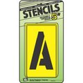 Hy-Ko ST-5 5 in. Number & Letter Stencil Set 448043